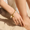 Bracelet Titanium Steel Geometric Electroplated Bikini Pendant Shell Conch Sea Star Design