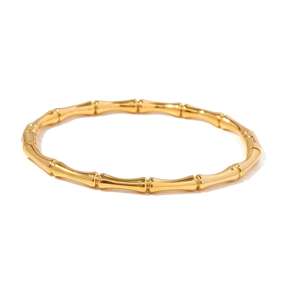 Bracelet Titanium Steel Geometric Electroplated