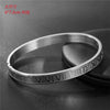 Bracelet Titanium Steel Geometric Electroplating Punk Hiphop Open Couple Men's