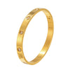 Bracelet Titanium Steel Geometric Electroplating Unisex