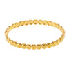 Bracelet Titanium Steel Geometric Polka Dot Buckle 18K Gold Electroplated