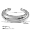 Bracelet 316L Stainless Steel Geometric Simple Electroplated Jewelry For Women