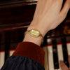 Bracelet Watch Alloy Gold Oval Medieval Retro Literary Fashion Women's Quartz Watch