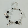 Bracelet Zinc Alloy Geometric Handmade Heartshaped Fivepointed Star Punk Style