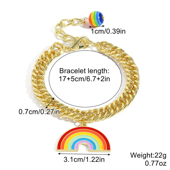 Bracelet Zinc Alloy Geometric Heartshaped Handmade Friendship