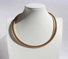 Brass 18K Gold Plated Exaggerated Plating Geometric Choker