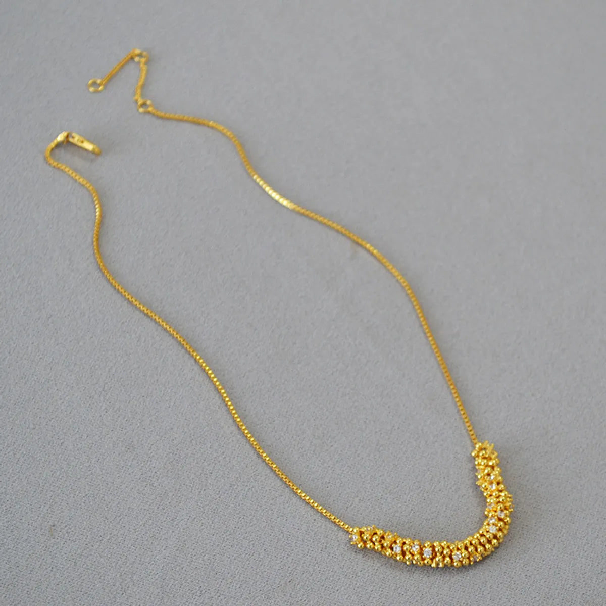 Brass Plating Solid Color Necklace