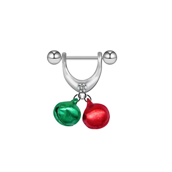 Breast Ring Jewelry Stainless Steel Geometric Electroplating Style