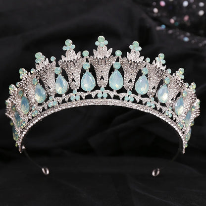 Bridal Crown Alloy Inlay Rhinestones Crown