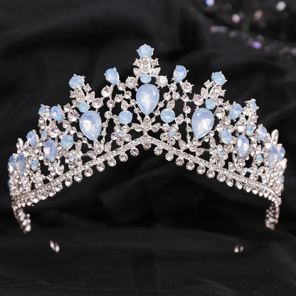 Bridal Crown Alloy Inlay Rhinestones Crown