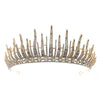 Bridal Hair Accessories Alloy Rhinestone Retro Queen Tiara Highend Headwear Wedding Dress Crown