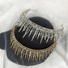 Bridal Hair Accessories Alloy Rhinestone Retro Queen Tiara Highend Headwear Wedding Dress Crown