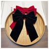 Bridal Hair Accessories Plush Flannel Handmade Bow Duckbill Clip For Engagement Party Wedding