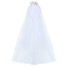 Bridal Hairband Veil Suit Zinc Alloy Electroplated Simple Women's Wedding Headdress Accessories