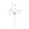 Bridal Hairpin Handmade Pearl Rhinestone U Shaped Hair Accessories