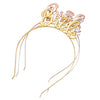 Bridal Headwear Hair Accessories Alloy Letter Style Electroplated Wedding Crown Headband