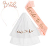 Bridal Veil Headband Wedding Essential Satin Alloy Alloy Semimanual And Semimechanical