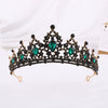 Bride Headdress Princess Crown Wedding Hair Accessories Dress Accessories For Women Fashion Alloy Rhinestone Drop Shape Design Diamond Baroque Crown Wholesale