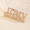 Brooch Dripping Oil Material Creative Cartoon Personality Color Letters Fashion Accessories