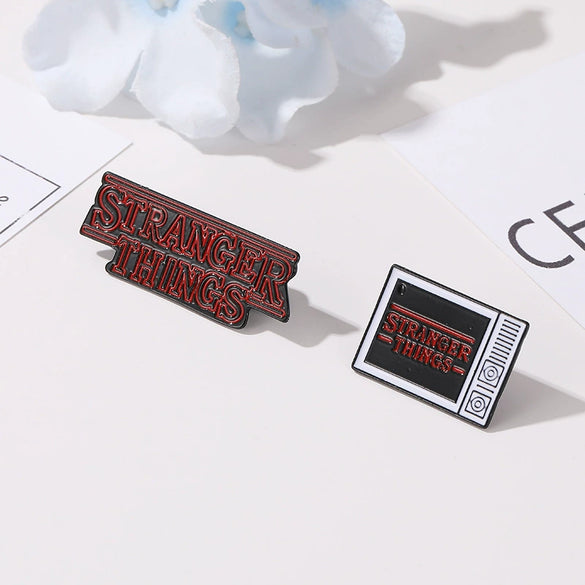 Brooch Dripping Oil Material Creative Cartoon Personality Color Letters Fashion Accessories