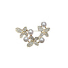 Brooch Women's Zinc Alloy Flower Pattern Electroplating Clothing Accessories