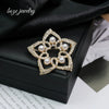 Brooch Zinc Alloy Flower Constellation Electroplating Women's