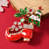 Brooches Enamel Alloy Electroplating Unisex Christmas Style