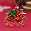 Brooches Enamel Alloy Electroplating Unisex Christmas Style