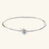 Bubble Moissanite Bracelet S925 Sterling Silver Plated K Gold Hand Jewelry For Girls Highclass Refined Style