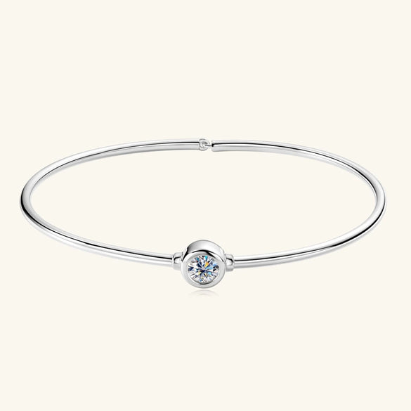 Bubble Moissanite Bracelet S925 Sterling Silver Plated K Gold Hand Jewelry For Girls Highclass Refined Style