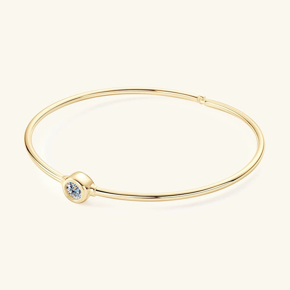 Bubble Moissanite Bracelet S925 Sterling Silver Plated K Gold Hand Jewelry For Girls Highclass Refined Style