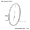 Buckle Bracelet 316L Stainless Steel Fashionable Geometric Electroplated