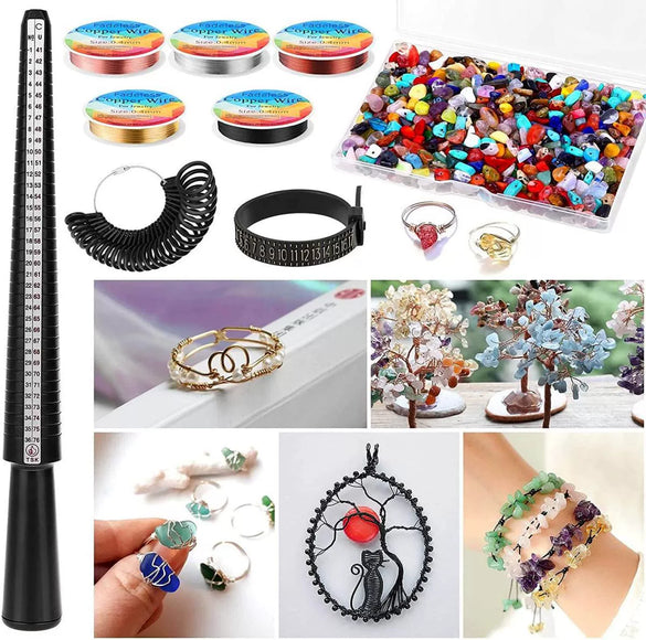Bulk Irregular Gravel Suit Ring Diy Jewelry Accessories
