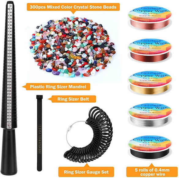 Bulk Irregular Gravel Suit Ring Diy Jewelry Accessories