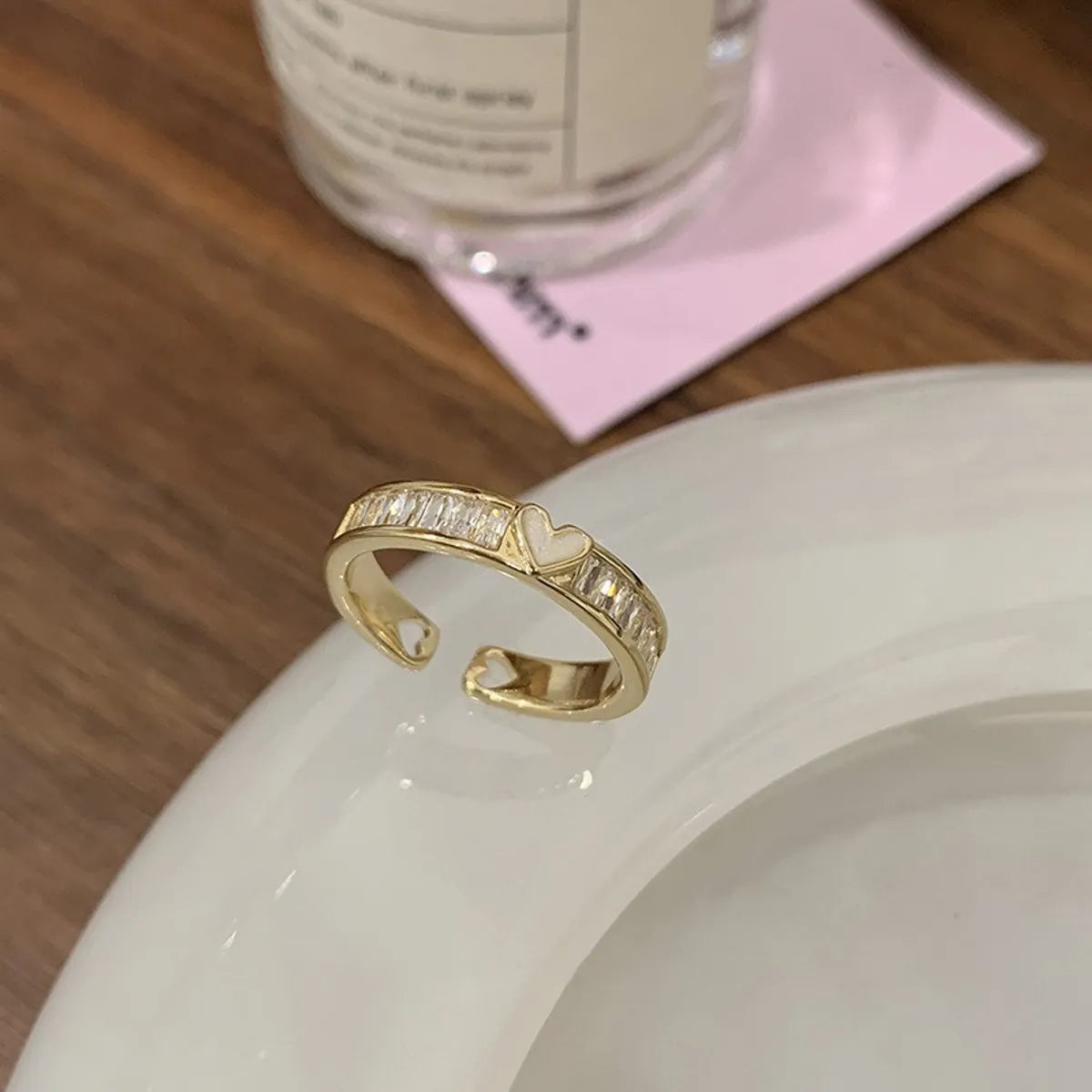 Bunny Pearl Ring Female Hepburn Style Niche New Chinese Design Fashion Personality Affordable Luxury Versatile Style Index Finger Ring