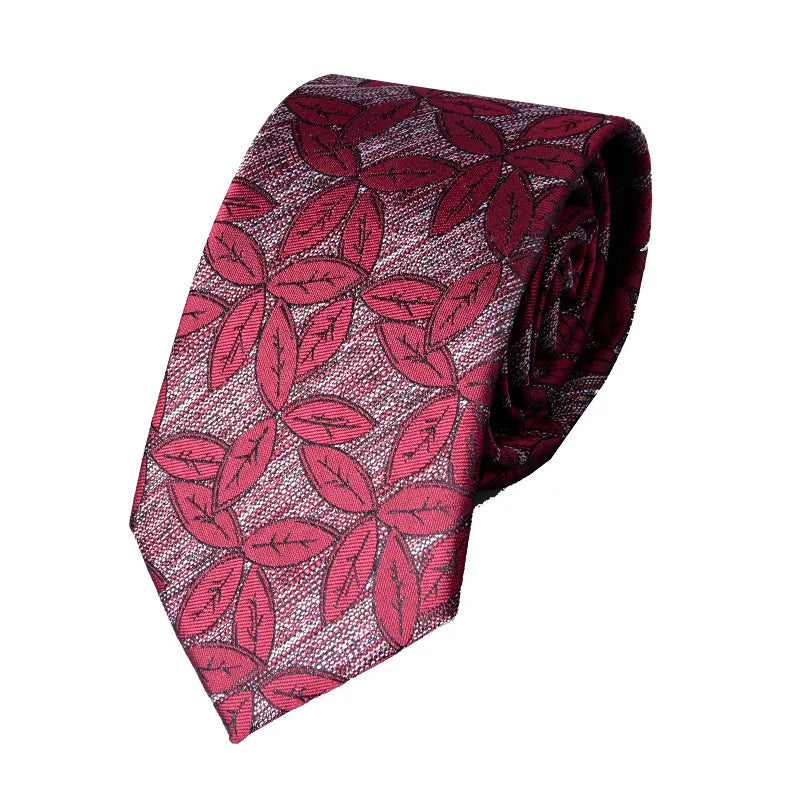 Business Animal Flower Polyester Yarn Men'S Tie