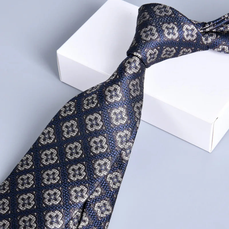 Business Animal Flower Polyester Yarn Men'S Tie