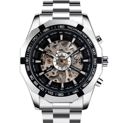 Business Gear Double Side Snaps Mechanical Men'S Watches