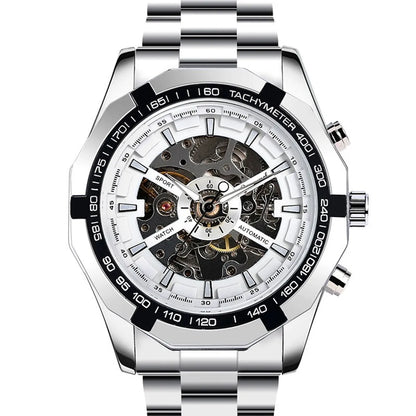 Business Gear Double Side Snaps Mechanical Men'S Watches