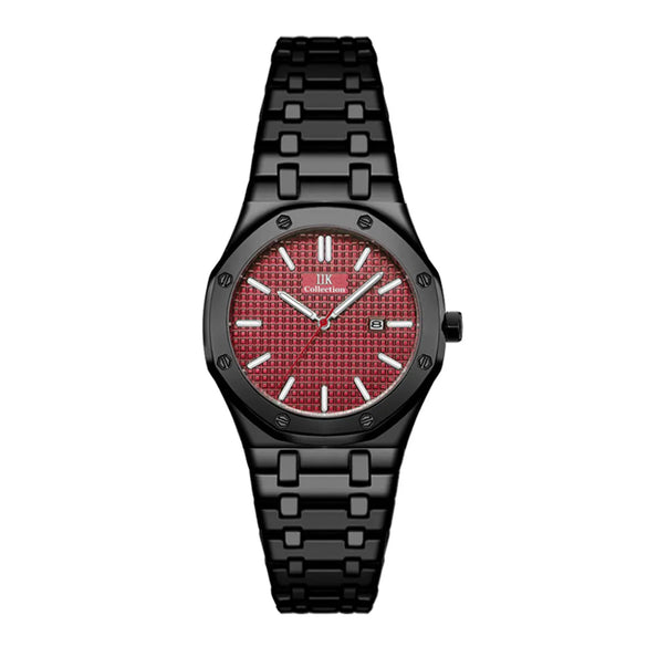 Business Geometric Single Folding Buckle Quartz Men'S Watches