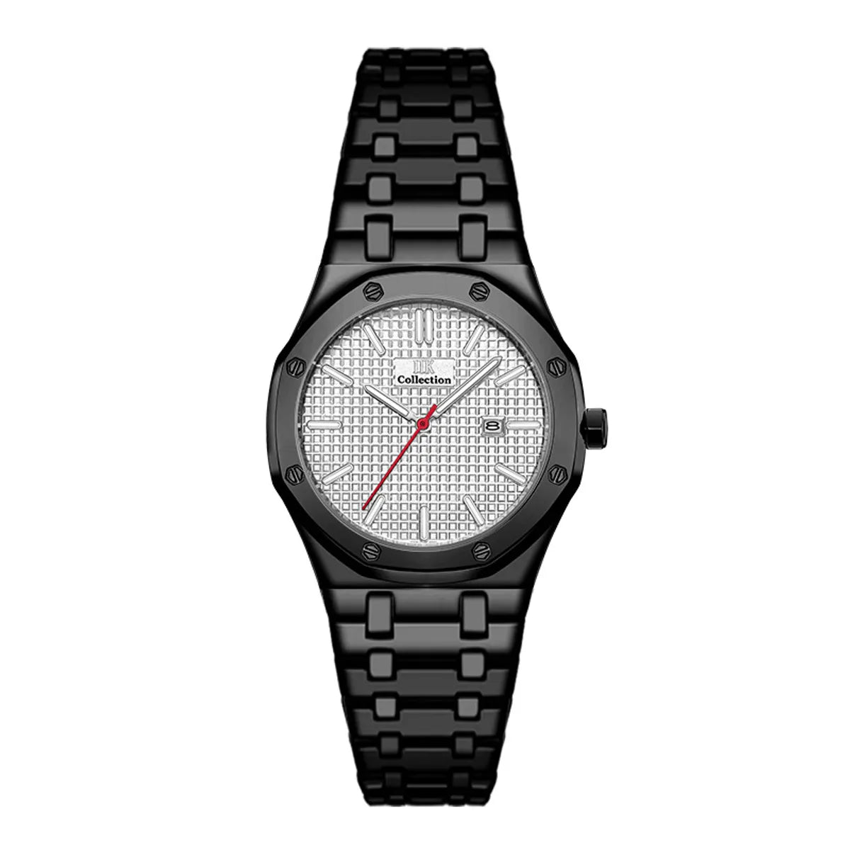 Business Geometric Single Folding Buckle Quartz Men'S Watches