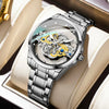 Business Round Jewelry Buckle Quartz Men'S Watches