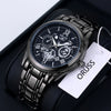 Business Trend Quartz Men's Watch Alloy Case And Strap Round Dial