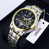 Business Trend Quartz Men's Watch Alloy Case And Strap Round Dial
