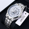Business Trend Quartz Men's Watch Alloy Case And Strap Round Dial
