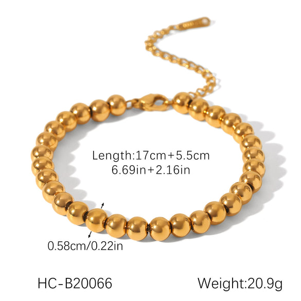 Butterfly Geometric Stainless Steel Bracelet With Zircon Chain Ball Chain Cuban Chain Electroplated Non Fading Hand Jewelry For Women