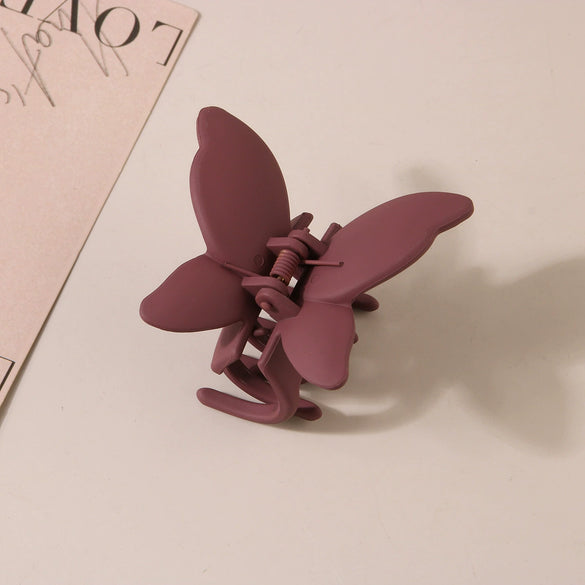 Butterfly Grab Clip Hair Accessories Ps Material Fashion Animals Baking Paint Style