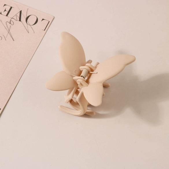 Butterfly Grab Clip Hair Accessories Ps Material Fashion Animals Baking Paint Style