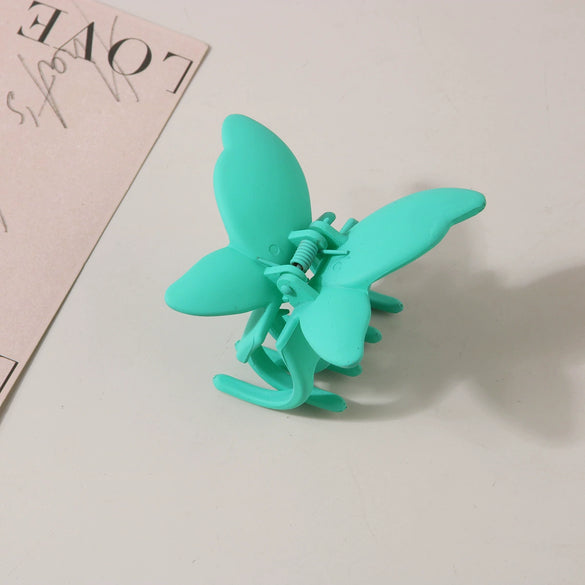 Butterfly Grab Clip Hair Accessories Ps Material Fashion Animals Baking Paint Style