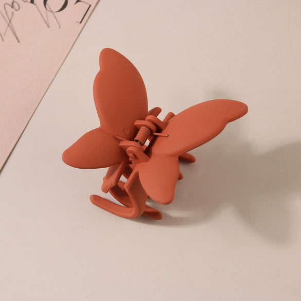 Butterfly Grab Clip Hair Accessories Ps Material Fashion Animals Baking Paint Style